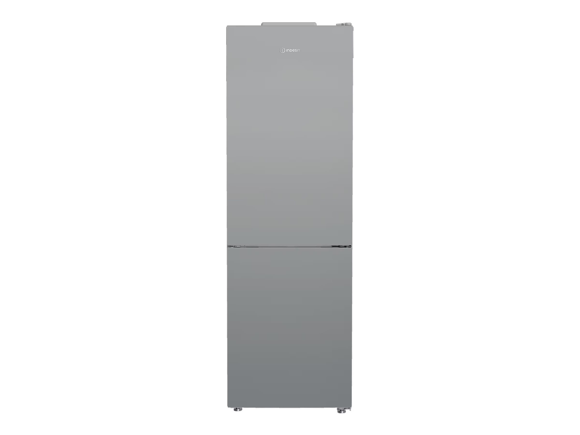 INDESIT Refrigerator - INK 25361 S4E - Energy efficiency class E - Free standing - Combi - Height 186.5 cm - No Frost system - Fridge net capacity 210 L - Freezer net capacity 106 L - 37 dB - Silver