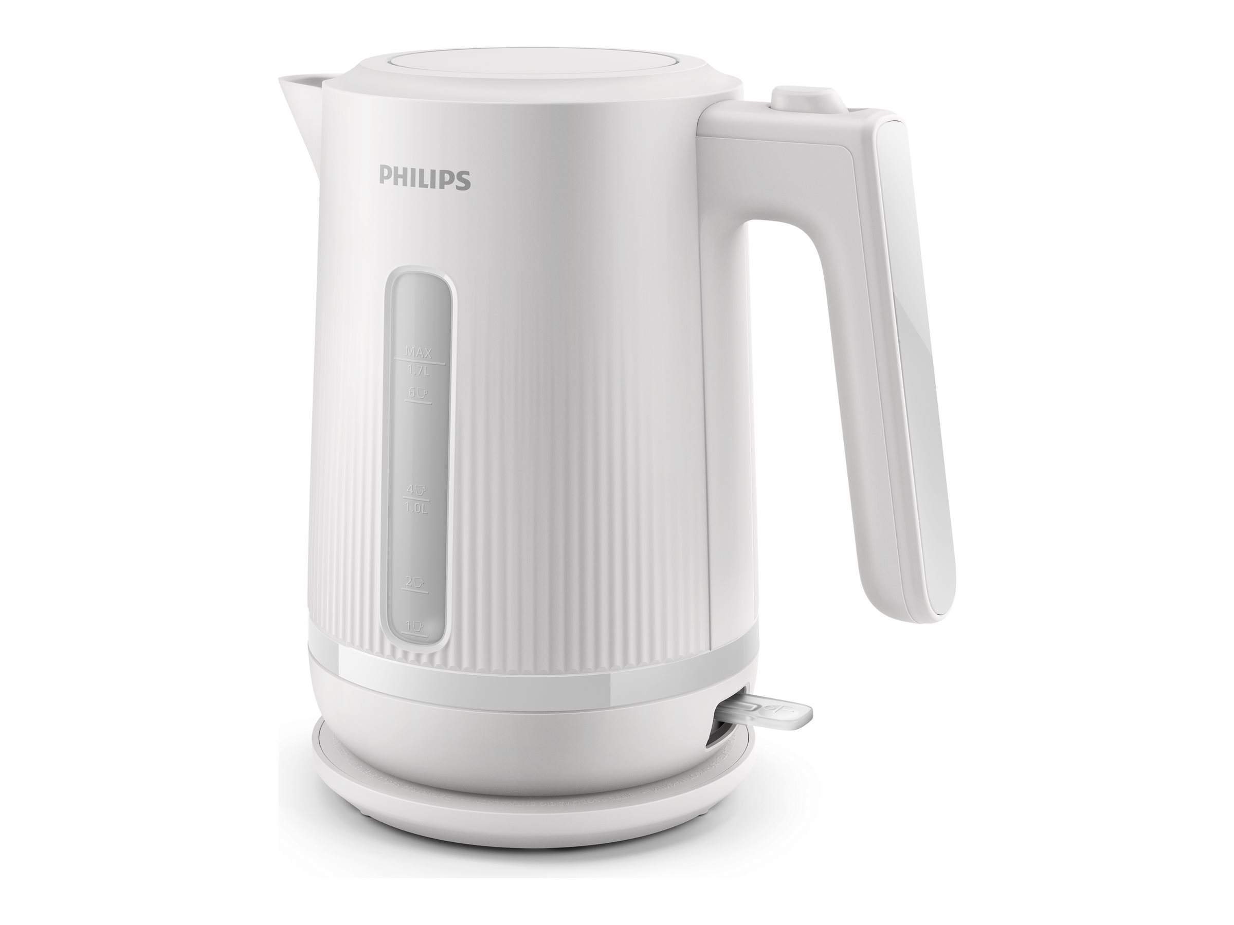 Philips Kettle - HD9411/00 3000 Series - Electric - 2200 W - 1.7 L - Plastic - 360° rotational base - White