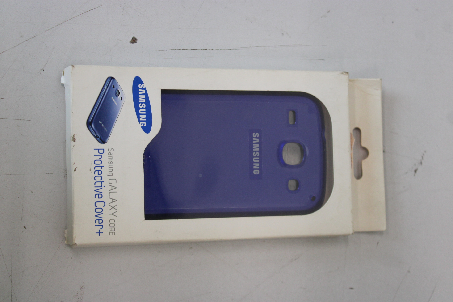 SALE OUT. Samsung EF-PI826BL i8260 blue i8262 core case DAMAGED PACKAGING - SALE OUT. Samsung DAMAGED PACKAGING