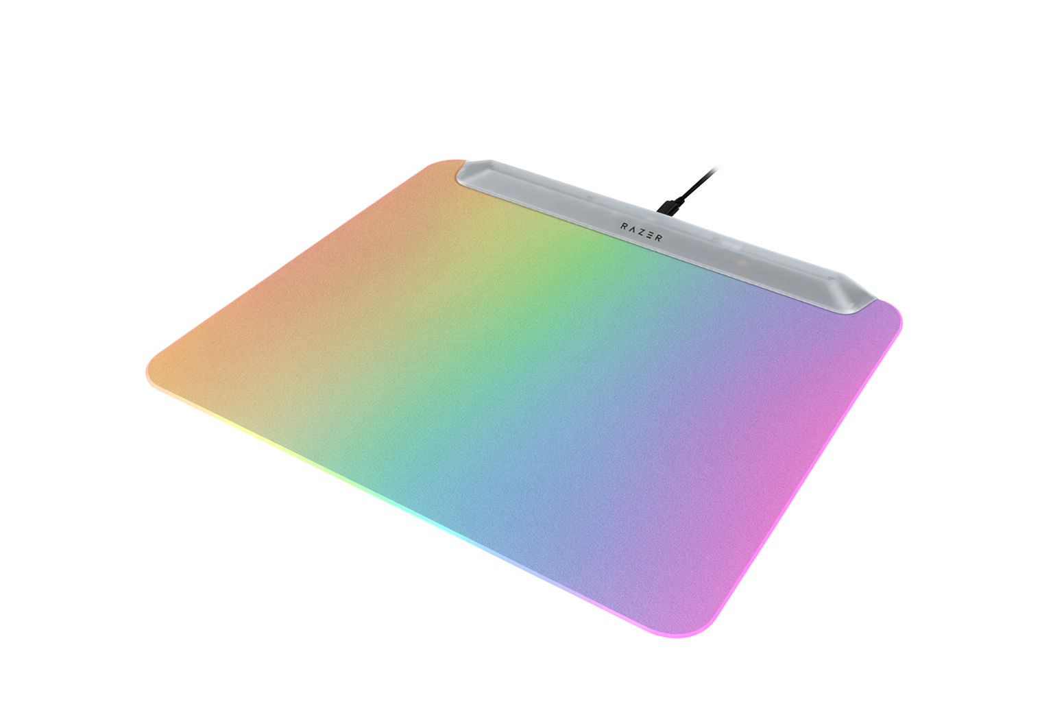 Razer RGB Gaming Mouse Mat - Firefly V2 Pro - Phantom White Edition