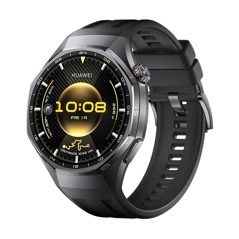 Huawei WATCH GT 6 Pro 46mm - Smart watch - GPS (satellite) - AMOLED - 1.47 inches - Waterproof - Black