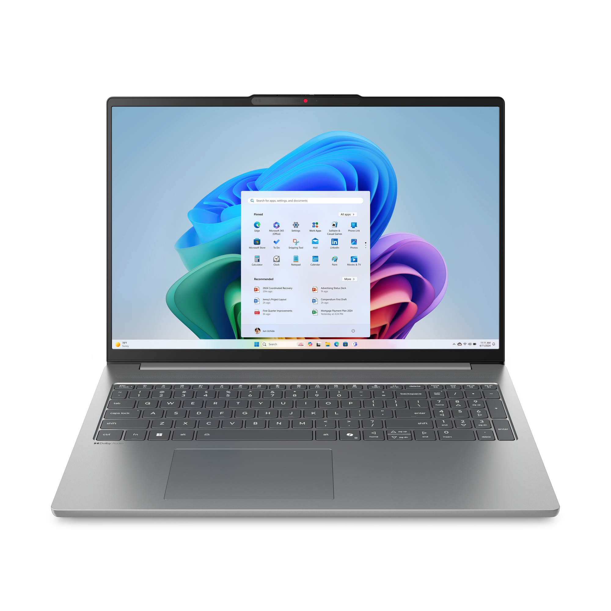 Lenovo IdeaPad Slim 5 16ARP10 - Luna Grey - 16 " - IPS - WUXGA - 1920 x 1200 pixels - Anti-glare - AMD Ryzen 5 - 7535HS - 16 (2x8GB) GB - SO-DIMM DDR5 - Solid-state drive capacity 512 GB - AMD Radeon 660M Graphics - Windows 11 Home - 802.11ax - Bluetooth 