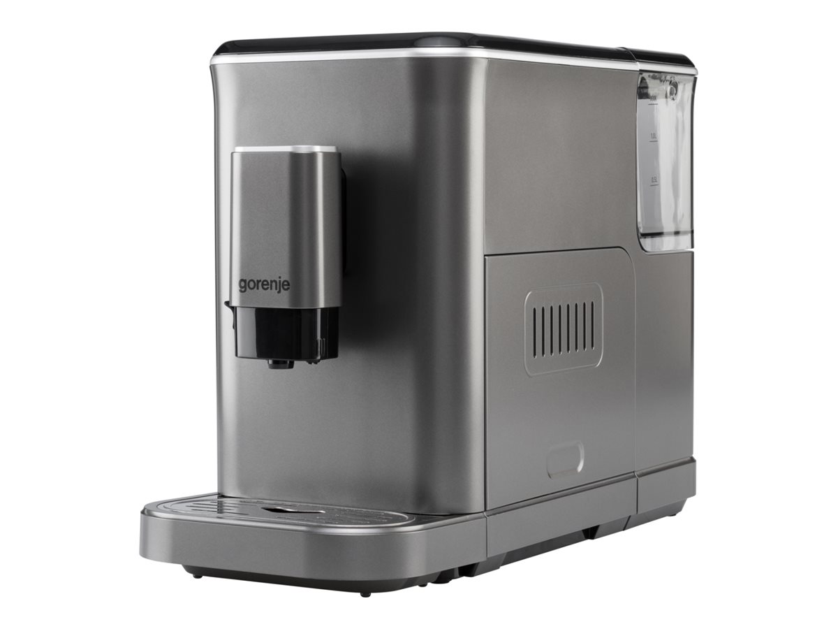 Gorenje Coffee machine GFACM20S Pump pressure 20 bar, Detachable milk frother, Automatic, 1350 W, Stainless steel - Gorenje