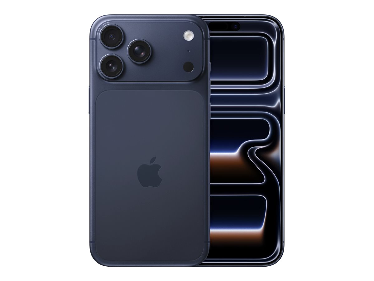 Apple - iPhone 17 Pro Max - Dark Blue - 6.9 " - Super Retina XDR display - 2868 x 1320 pixels - A19 Pro - Internal RAM 12 GB - 256 GB - Dual SIM - 5G - Main camera resolution 48+48+48 MP - Secondary camera resolution 18 MP - iOS - 26