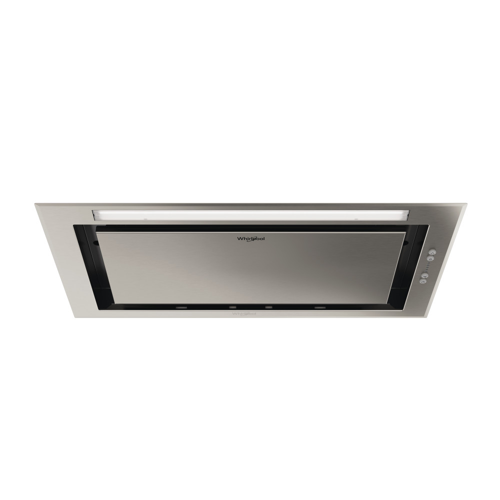 Whirlpool Hood - WCT3 63F LTX - Built-in - Energy efficiency class B - Width 51.4 cm - 430 m³/h - Electronic - LED - Inox