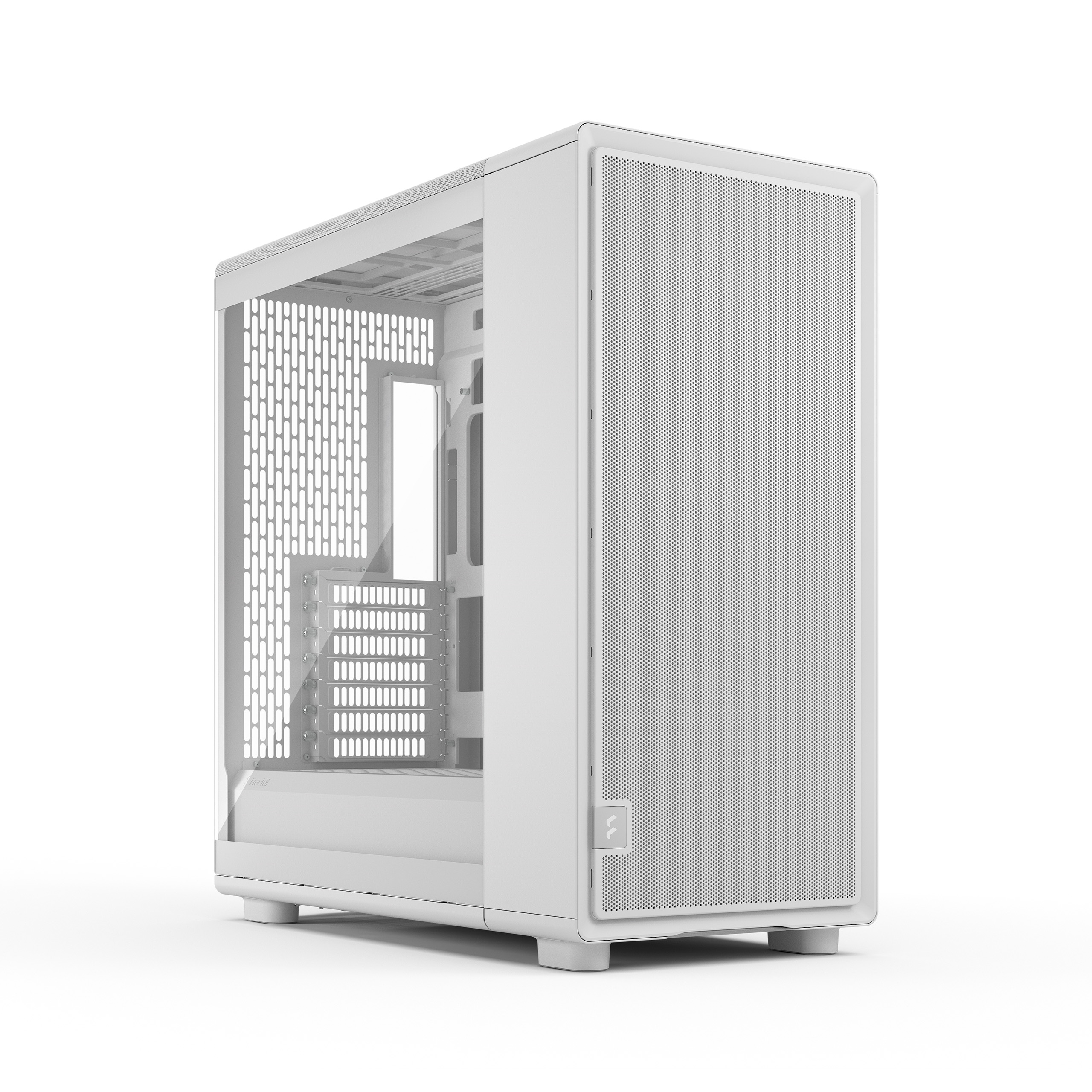 Fractal Design Case - Epoch XL - White TG Clear Tint - ATX