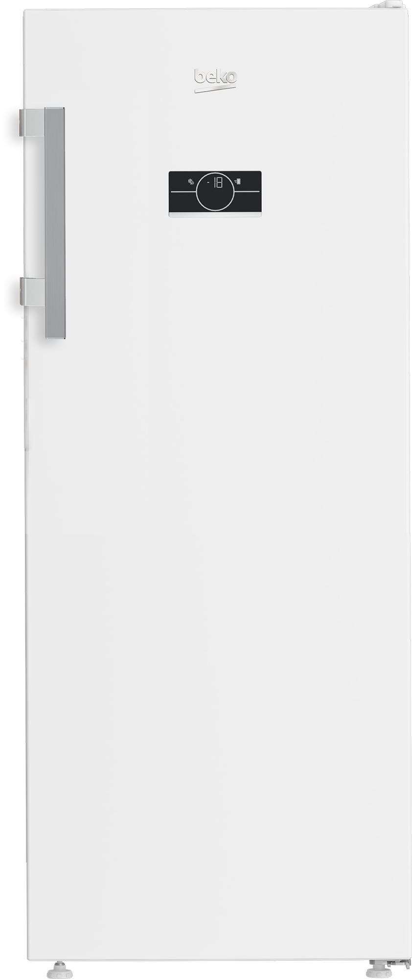 BEKO Freezer - B5RFNE274W - Energy efficiency class E - Upright - Free standing - Height 151.5 cm - Total net capacity 220 L - No Frost system - White