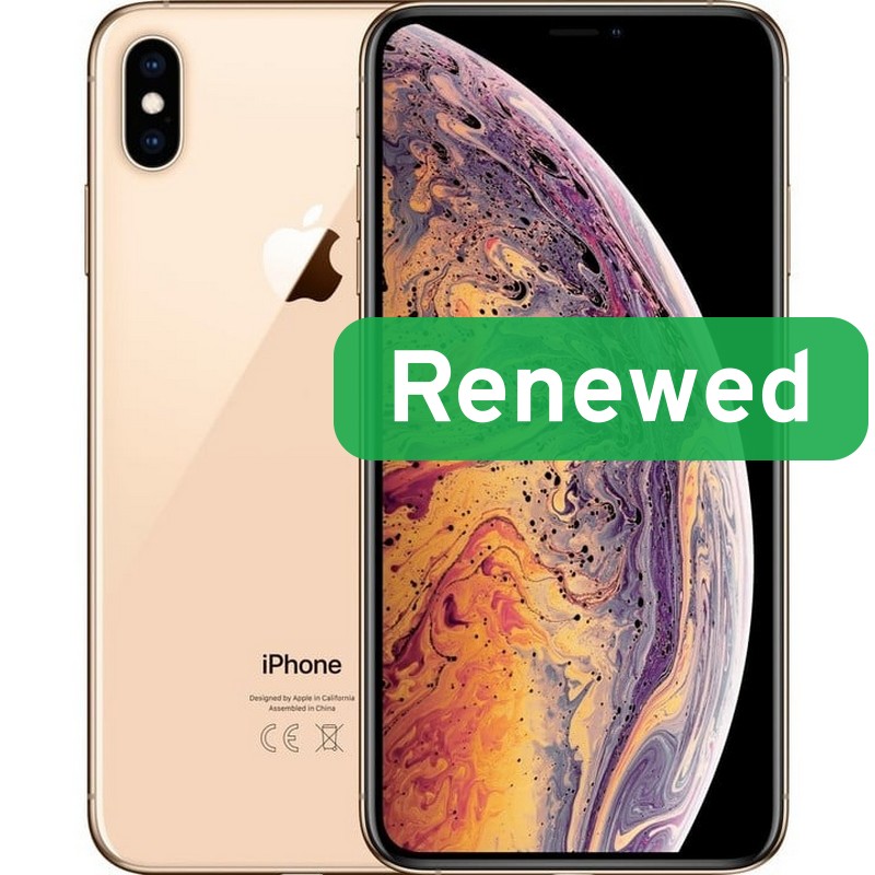 Apple Renewed Grade C - Apple iPhone XS Max - Gold - 6.5 " - Super Retina HD - 64 GB - 4G - iOS