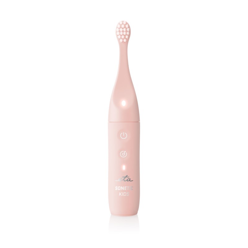 ETA Electric Toothbrush - Sonetic Kids ETA171090000 - Rechargeable - For kids - Number of brush heads included 2 - Number of teeth brushing modes 1 - Pink