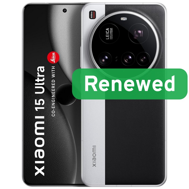 Xiaomi Renewed Grade B - Xiaomi 15 Ultra - Silver Chrome - 6.73 " - AMOLED - 512 GB - 5G - Android