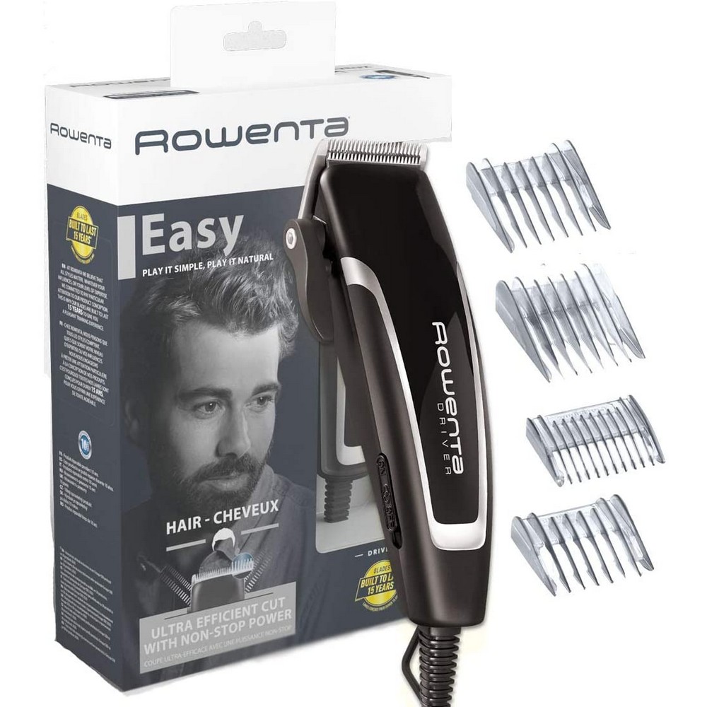 Rowenta Hair Trimmer - TN1603F0 - Corded - Black/Silver