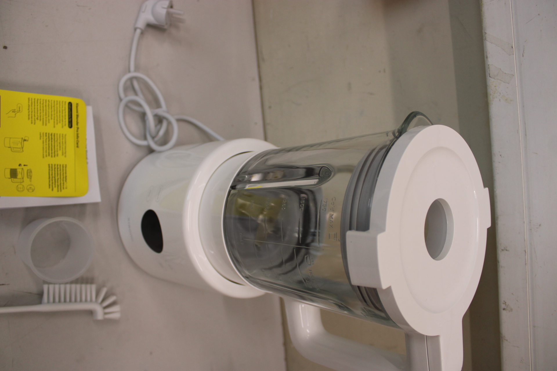 SALE OUT. Xiaomi Blender Pro EU - Tabletop - 800 W - Jar material Glass - Jar capacity 1.75 L - White - UNPACKED, MISSING COVER