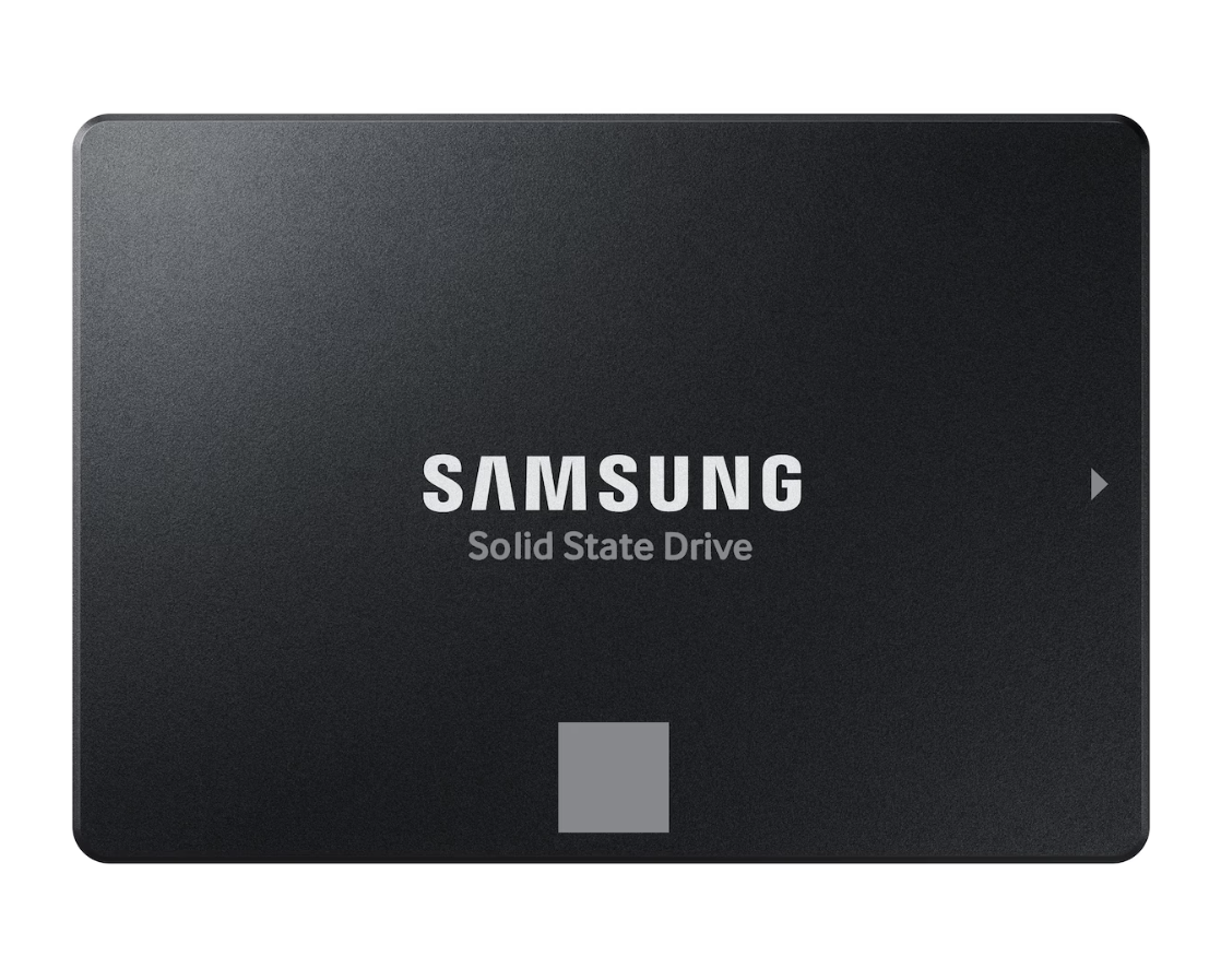Samsung SSD - 870 EVO - 8000 GB - Solid-state drive interface SATA 6 Gb/s compatible with SATA 3 Gb/s and SATA 1.5 Gb/s - Read speed 560 MB/s - Write speed 530 MB/s