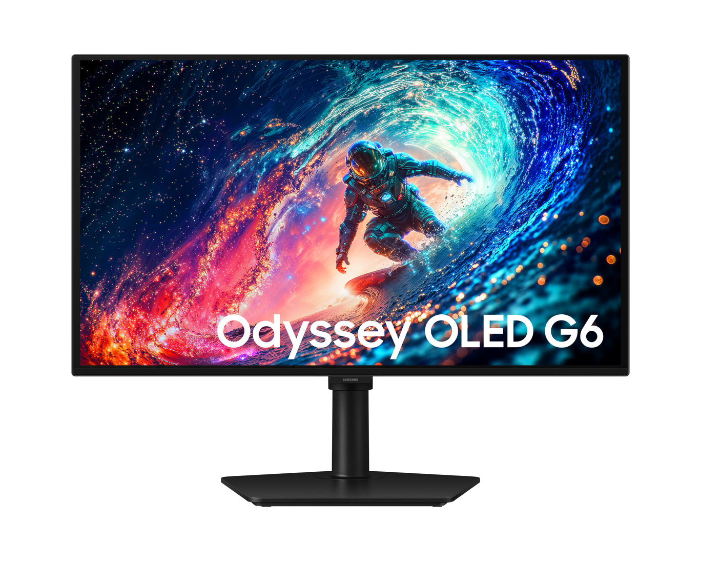 Samsung Odyssey OLED G6 G61SH - 27 " - OLED - QHD - 16:9 - 240 Hz - 0.03 ms - 2560 x 1440 pixels - 200 cd/m² - HDMI ports quantity 1 - Black