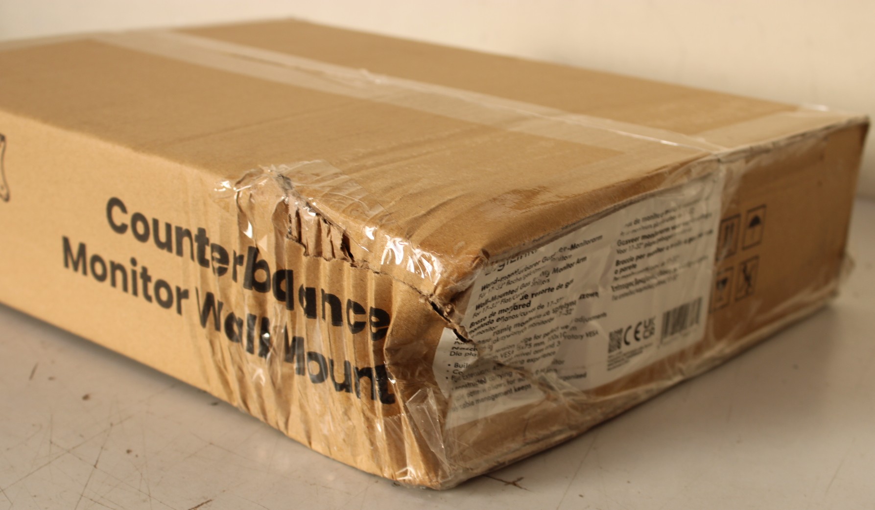 SALE OUT.  - Logilink Wall mount - Tilt, swivel, rotate - 17-32 " - Maximum weight (capacity) 9 kg - DAMAGED PACKAGING - Black