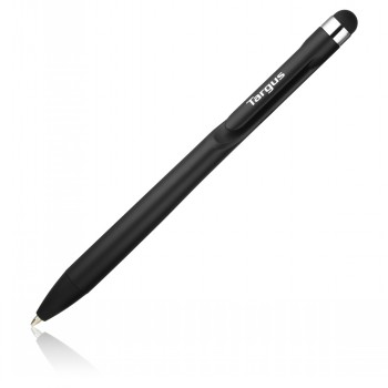Targus - AntiMicrobial 2-in-1 Pen Stylus - AMM163AMGL - Black