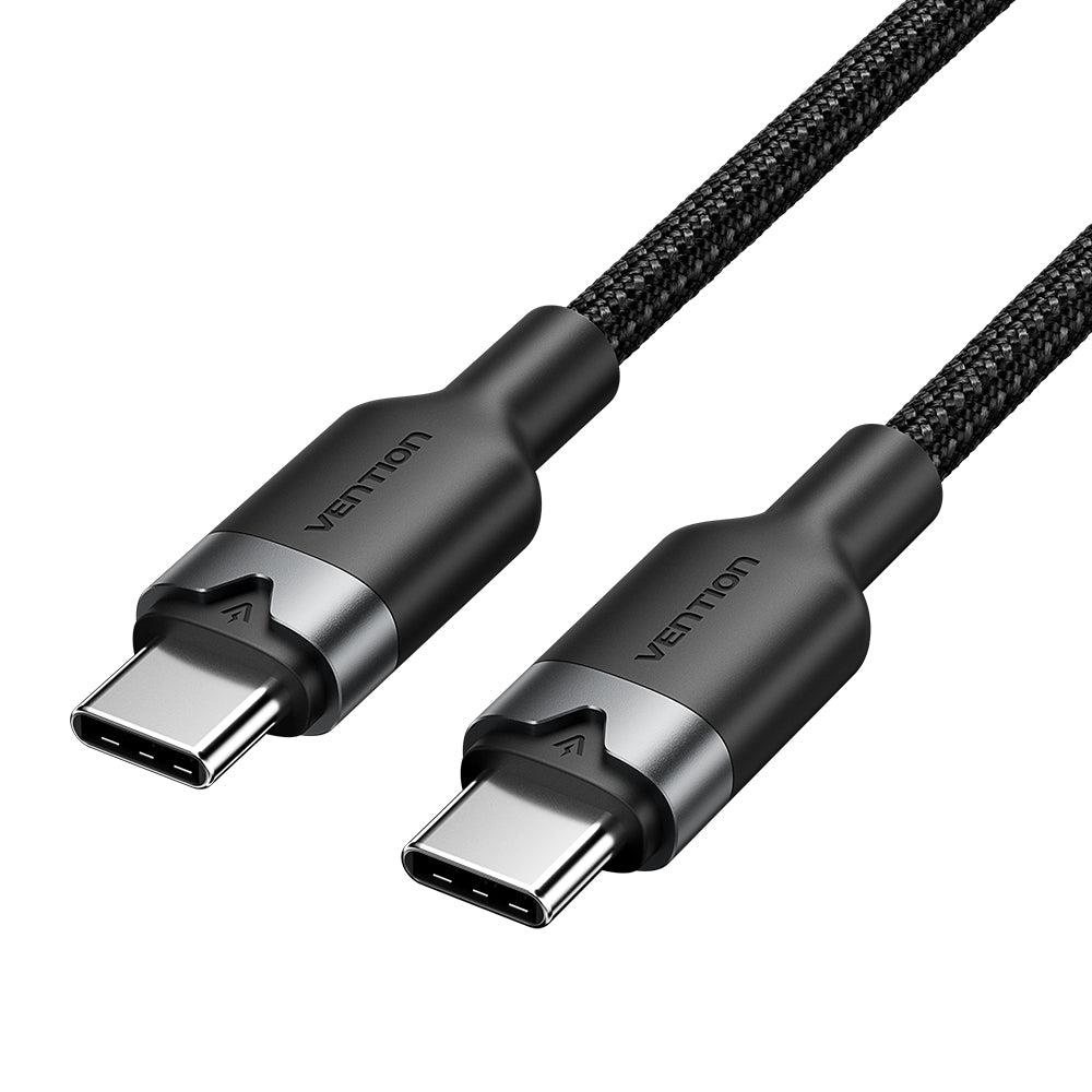 CABLE USB-C TO USB-C/1M BLACK TRDBF VENTION