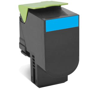 Lexmark 80C2HCE - 802HCE Cyan High Yield Corporate Cartridge (3k) - Cartridge - Cyan