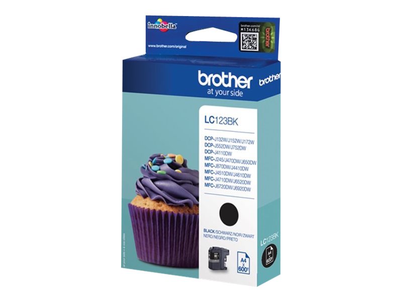 Brother LC123BK - Ink Cartridge - Black
