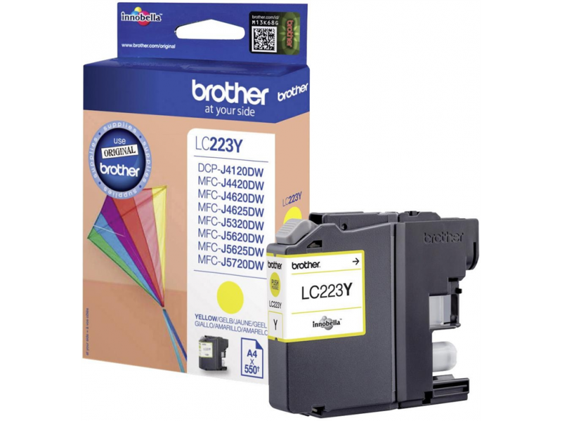 Brother LC-223Y - Ink Cartridge - Yellow
