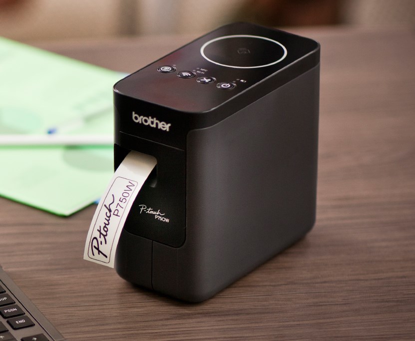 Brother PT-P750W - Mono - Thermal - Label Printer - Wi-Fi - Maximum ISO A-series paper size Other - Black