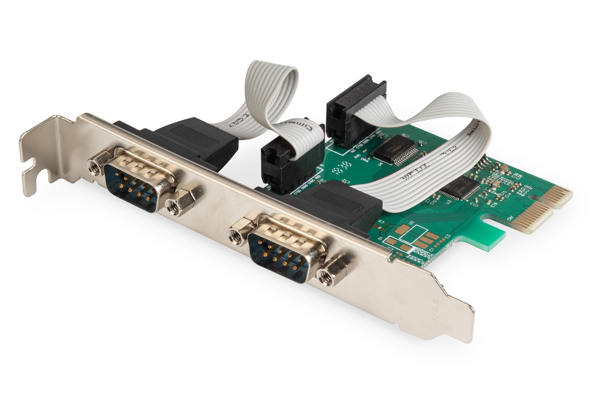 Digitus - 2-Port Serial Interface Card, PCIe - DS-30000-1 - PCIe