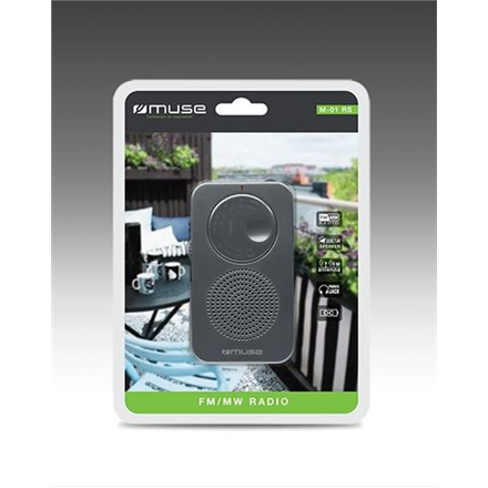 Muse - Pocket radio - M-01 RS - Black
