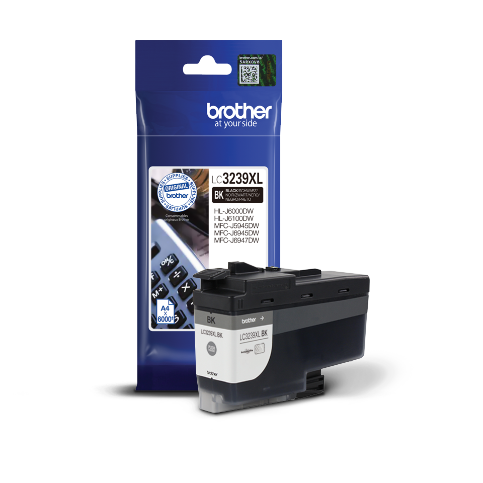 Brother High-yield Ink Cartridge - LC3239XLBK - Ink - Black