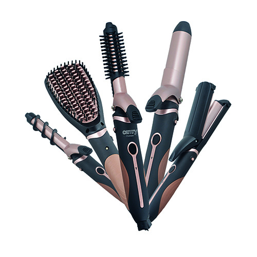 Camry - Hair Styler - CR 2024 - 1200 W - Black/Rose gold