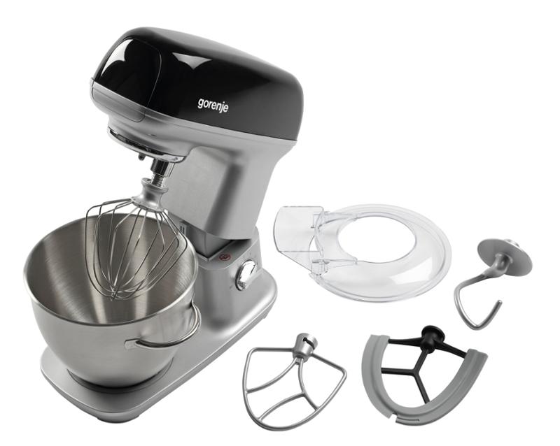 Gorenje - Kitchen machine - MMC1000RLBK - 1000 W - Number of speeds 7 - Bowl capacity 4.5 L - Black