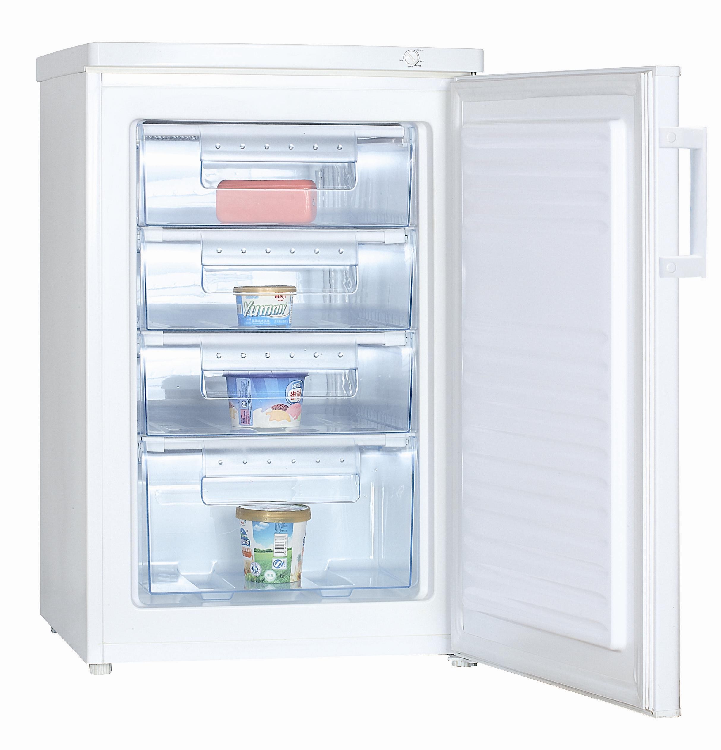 Goddess - Freezer - GODFSC085TW9E - Energy efficiency class E - Upright - Free standing - Height 85 cm - Total net capacity 91 L - White