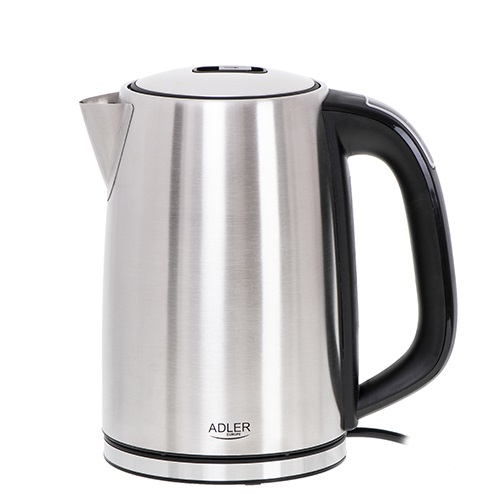 Adler - Kettle - AD 1340 - Electric - 2200 W - 1.7 L - Stainless steel - 360° rotational base