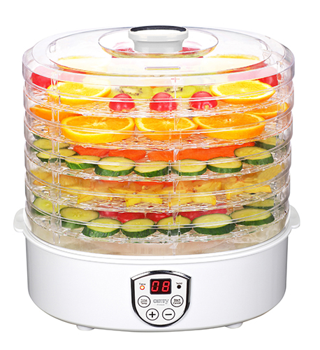 Camry - Food Dehydrator - CR 6659 - Power 240 W - Number of trays 5 - Temperature control - Integrated timer - White