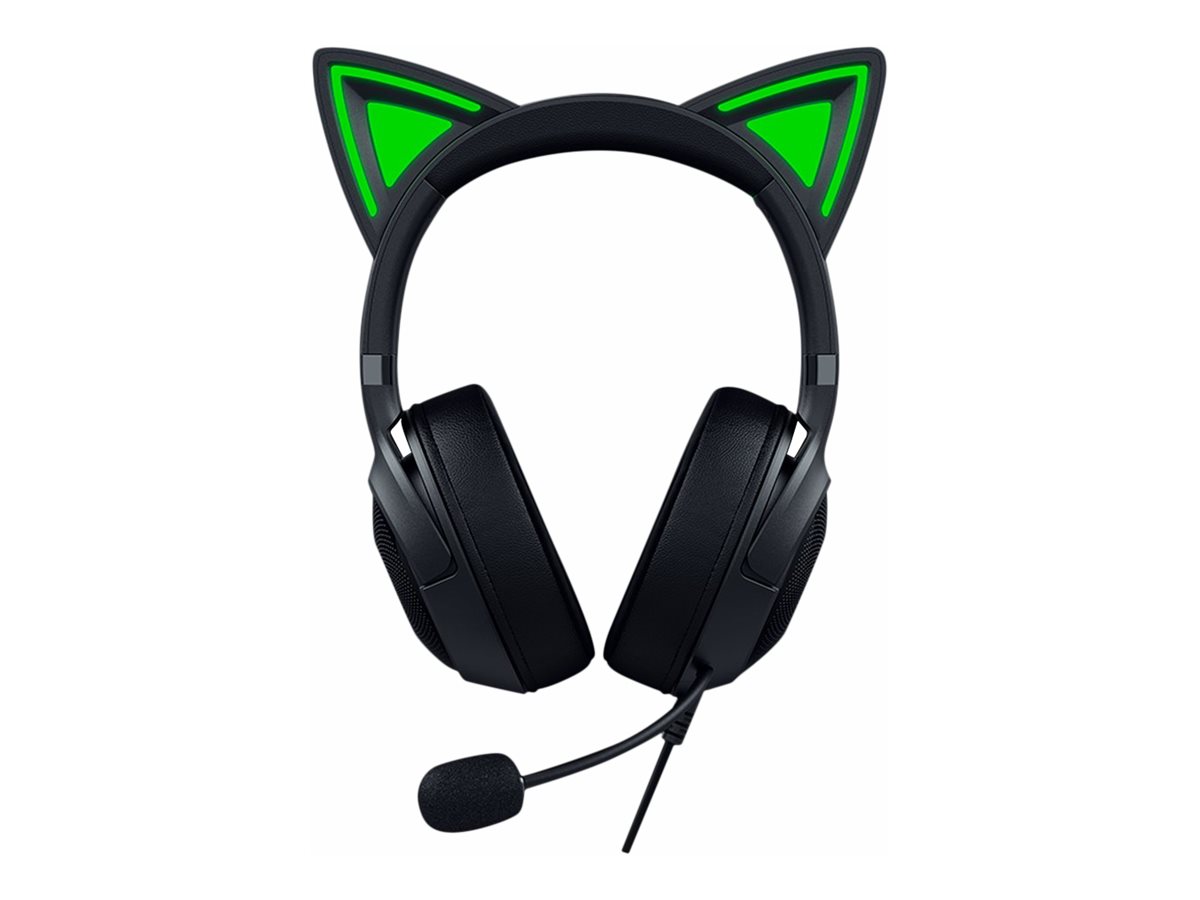 Razer - Headset - Kraken Kitty V2 - Yes - Wired - On-Ear - USB Type A - Black