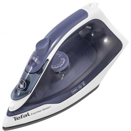 TEFAL - FV2837E0 - Steam Iron - 2400 W - Water tank capacity 150 ml - Continuous steam 35 g/min - Blue/White
