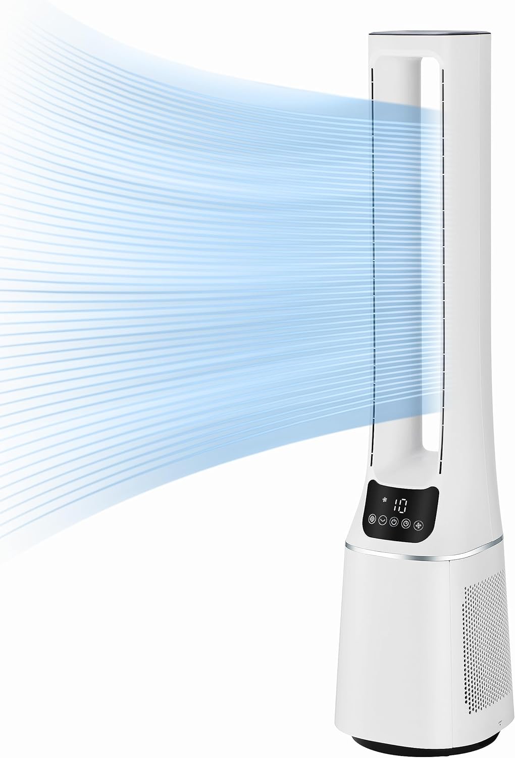 Midea - Bladeless Fan with Air purifier - MFP-120 - White - Diameter 15 cm - Oscillation - Remote control