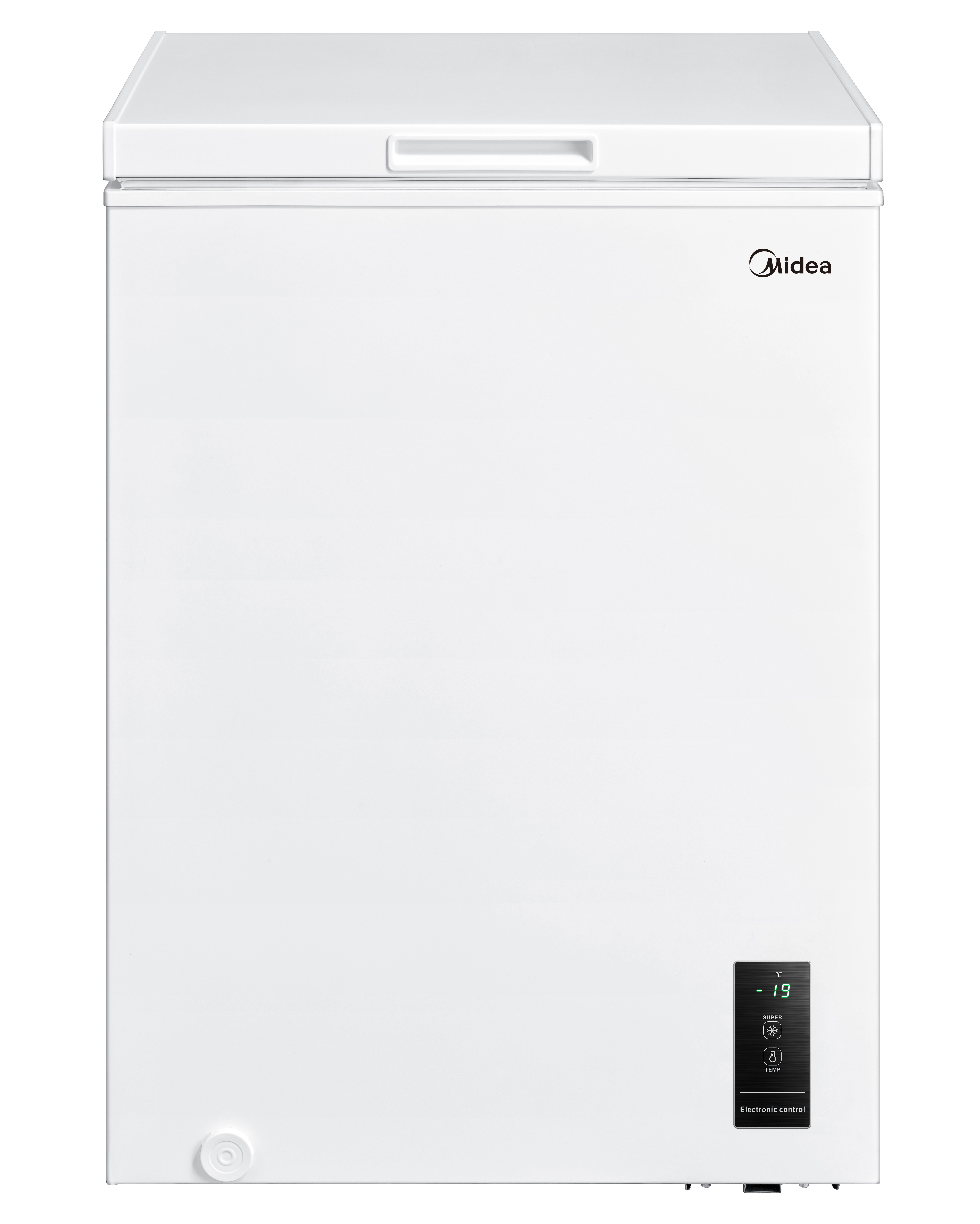 Midea Freezer - MDRC152FEE01 - Energy efficiency class E - Chest - Free standing - Height 85 cm - Total net capacity 99 L - White