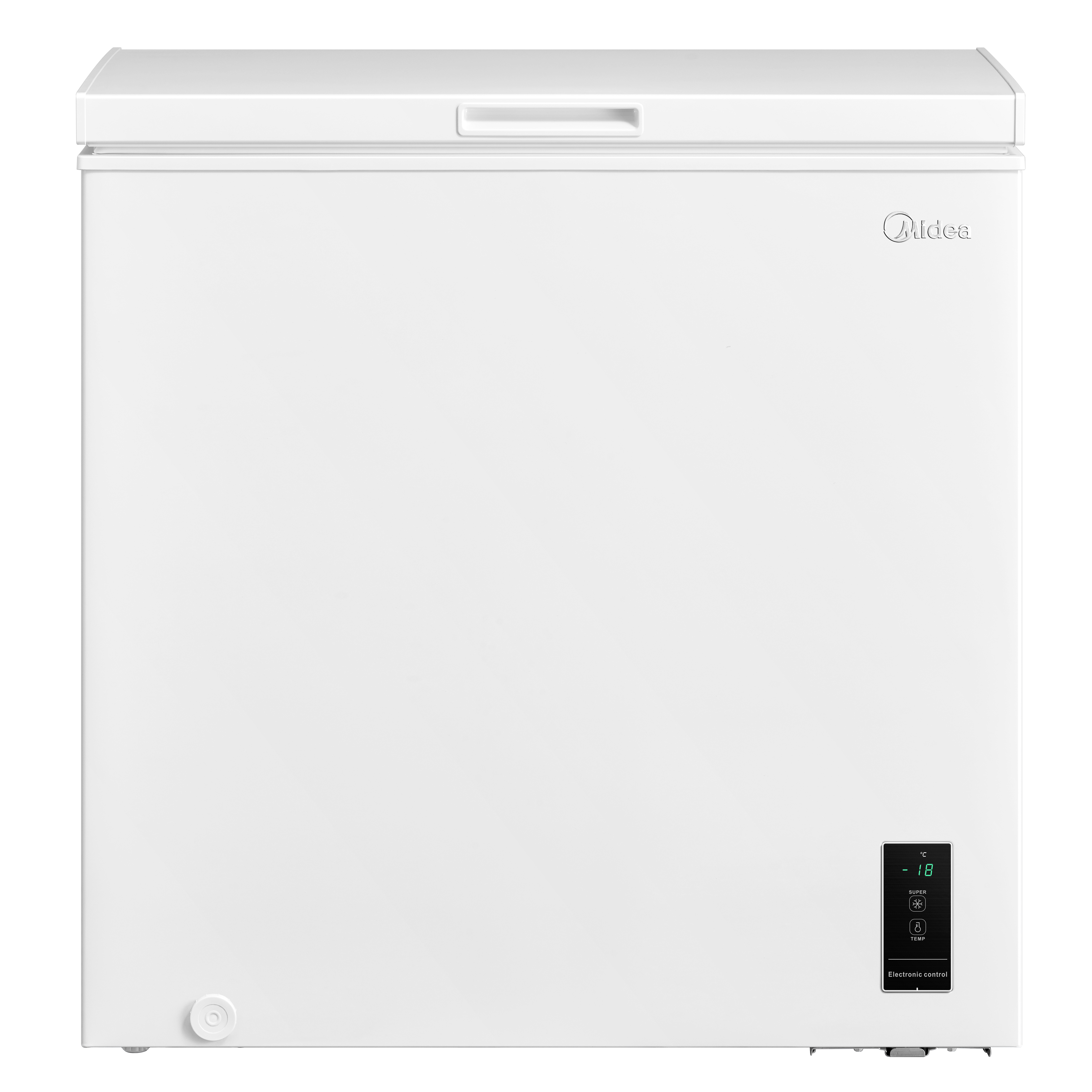 Midea Freezer - MDRC280FEE01 - Energy efficiency class E - Chest - Free standing - Height 85 cm - Total net capacity 198 L - White