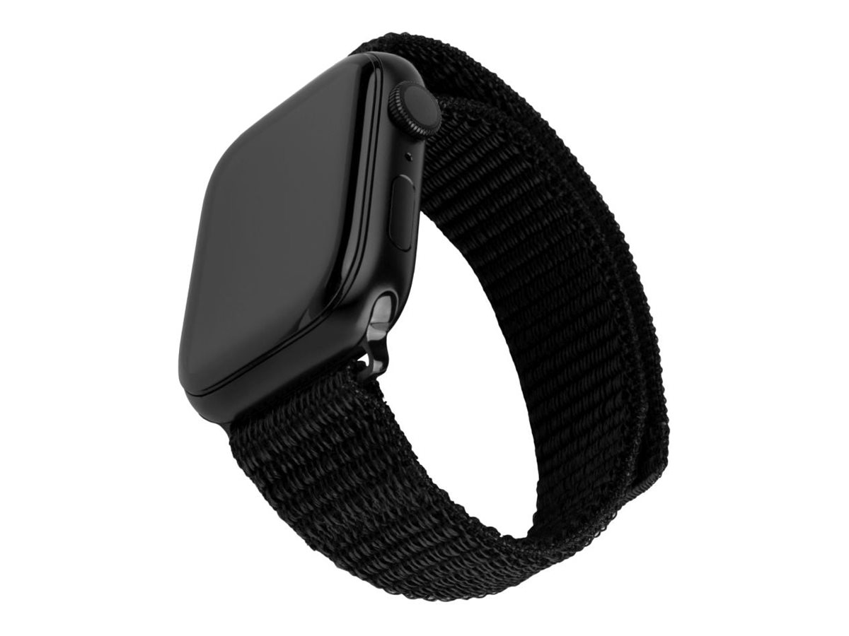 Fixed - Sporty Strap for Apple Watch 38/40/41mm - 160-210 mm - Black - Nylon