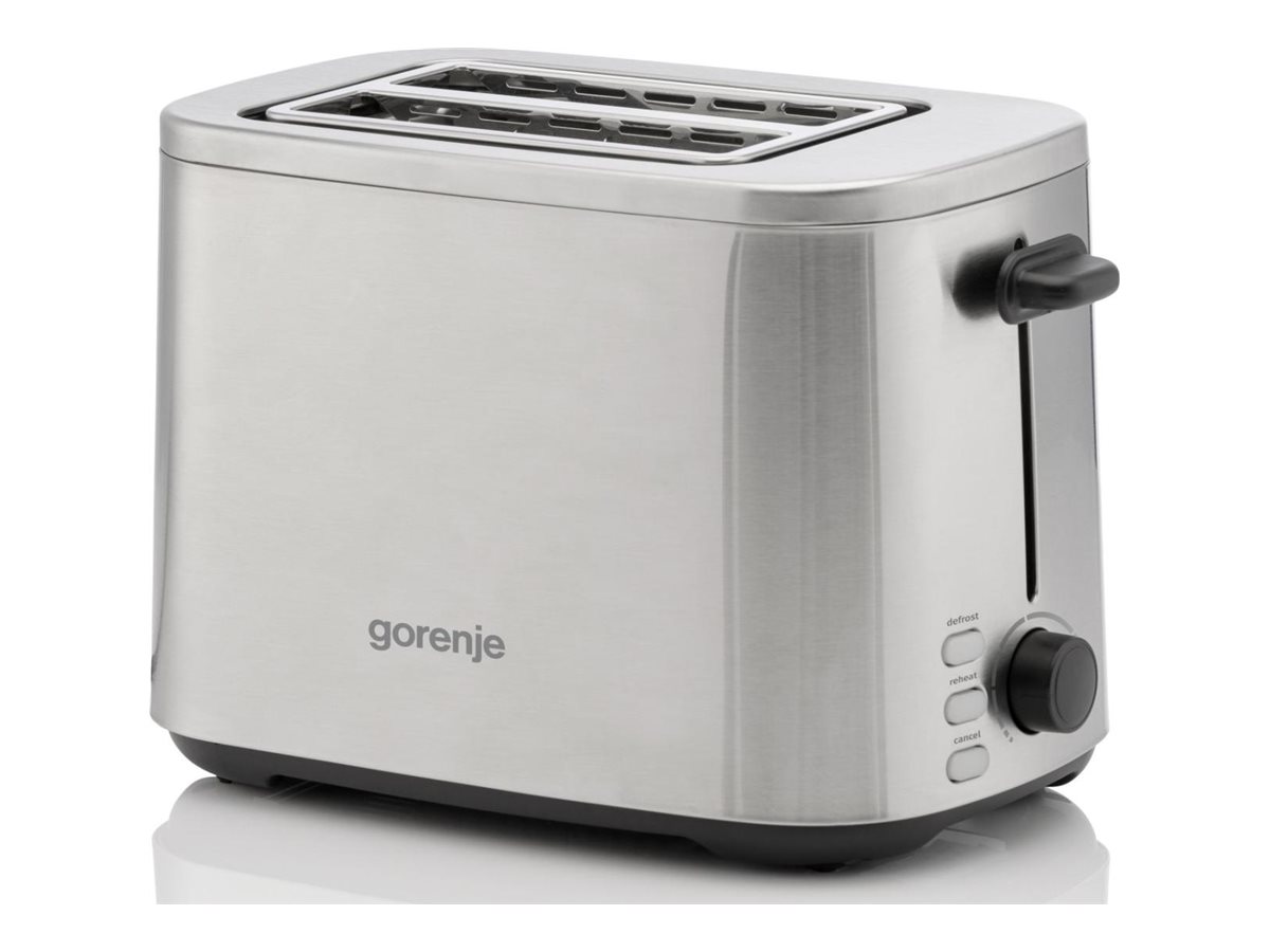 Gorenje Toaster - T800DS - Number of slots 2 - Housing material Stainless steel
