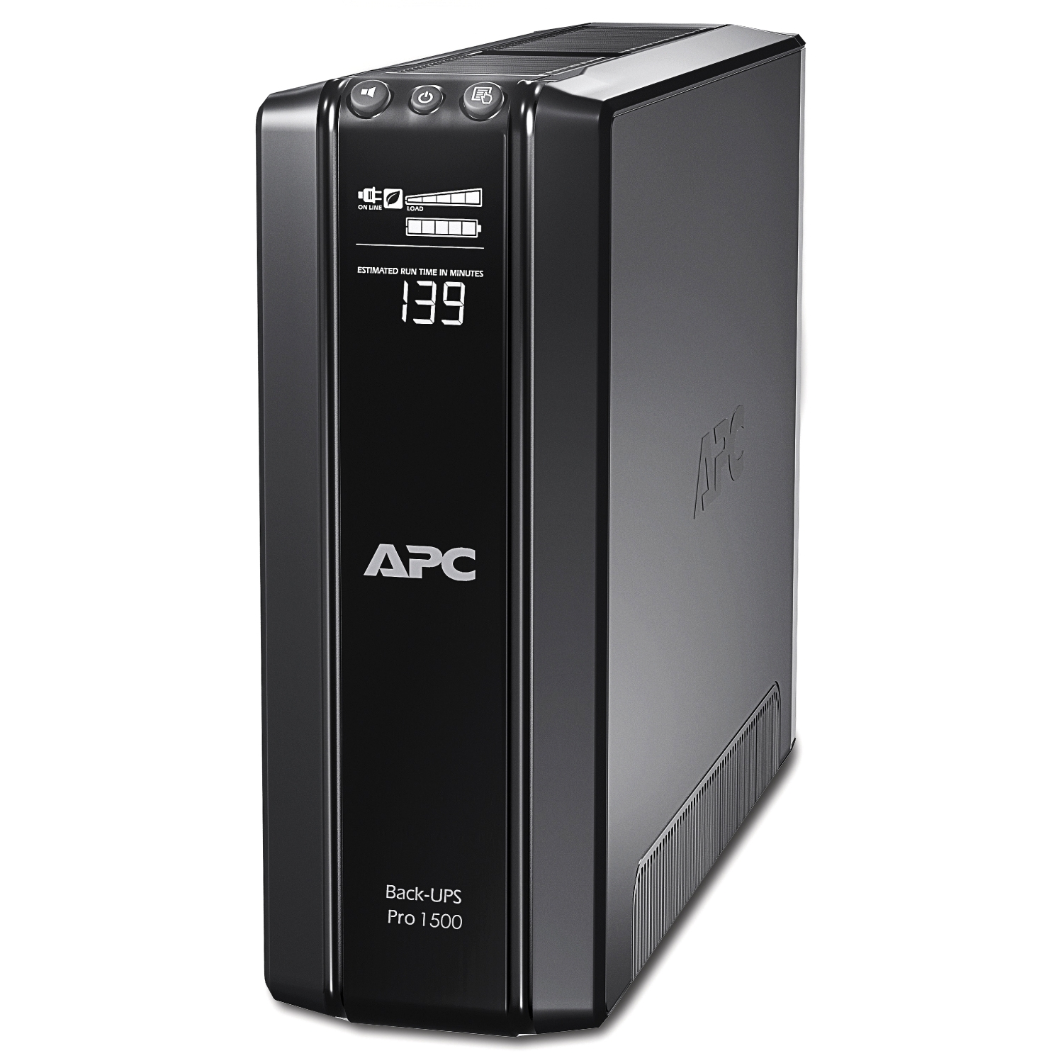 Schneider Electric APC Back-UPS Pro, Tower, 10x IEC C13 outlets, AVR, LCD, user-replaceable battery - BR1500GI - 1500 VA - 865 W - 230 V