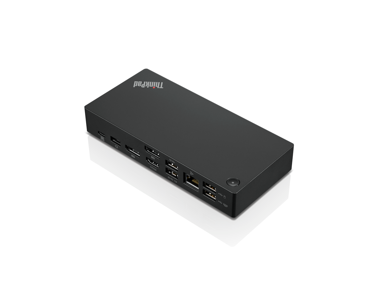 Lenovo - ThinkPad Universal USB-C Dock - EU - Docking station - Ethernet LAN (RJ-45) ports 1 - VGA (D-Sub) ports quantity 1 - DisplayPorts quantity 2 - USB 3.0 (3.1 Gen 1) Type-C ports quantity 1 - USB 3.0 (3.1 Gen 1) ports quantity 3 - USB 2.0 ports quan