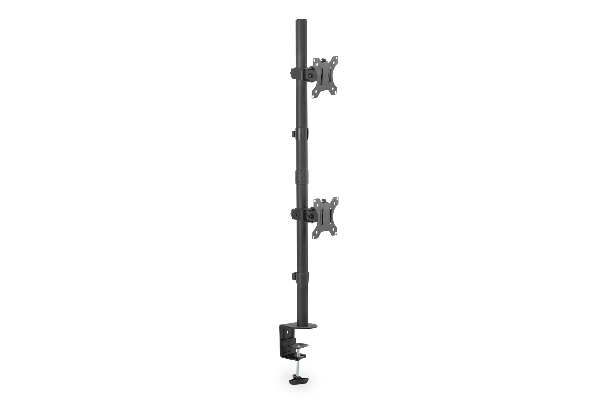 Digitus Desk Mount - DA-90438 - Adjustable Height, Rotate, Tilt, Swivel - 17-32 " - Maximum weight (capacity) 2x8 kg - Black