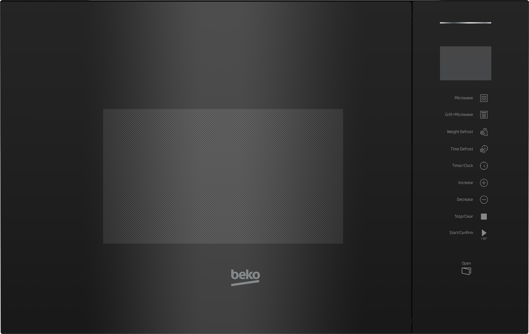 BEKO Built-in - 900 W - 25 L - Grill - Black