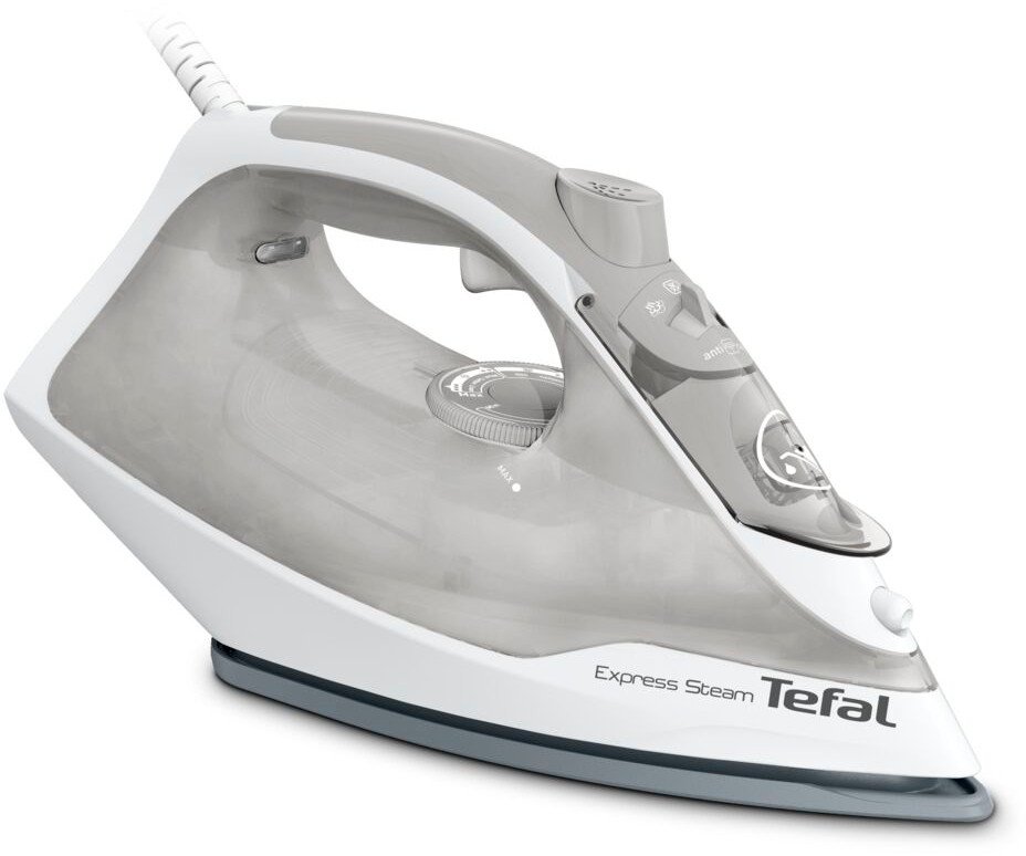 TEFAL Express Steam Iron - FV2863E1 - Steam Iron - 2500 W - Water tank capacity 270 ml - Continuous steam 30 g/min - Steam boost performance 200 g/min