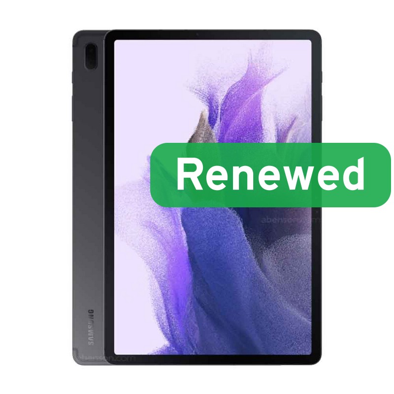 Samsung Renewed Grade B - Samsung Galaxy Tab S7 FE - Mystic Black - TFT Display - 64 GB - Wi-Fi - Android
