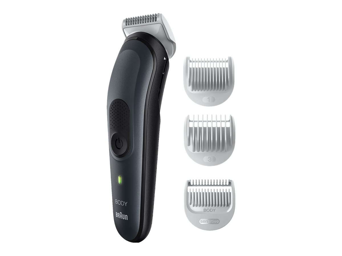 Braun Body Groomer - BG3340 - Cordless - Black/Grey