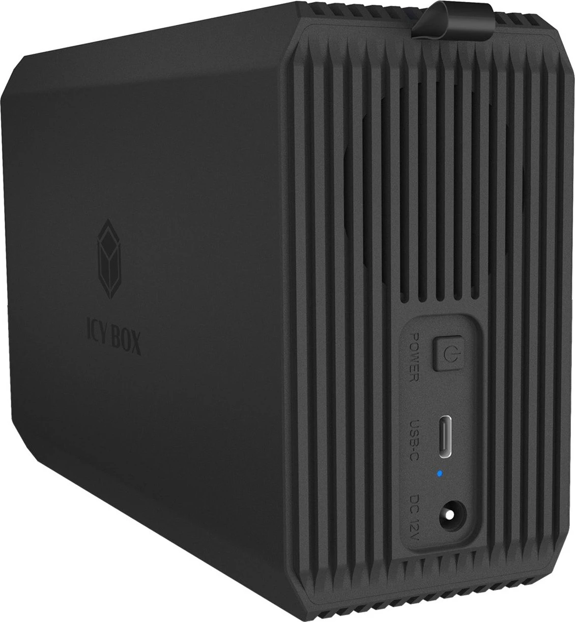 Raidsonic - RAID-System Dual bay, HDD/SSD USB 3.2 (Gen 2) with fan - IB-RD3720-CU3