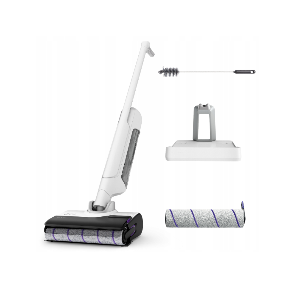 TEFAL Vacuum Cleaner - GF7540FO X-Clean 10 - Cordless operating - Stick - 200 W - 100-240 V - Operating time (max) 60 min - White/Silver