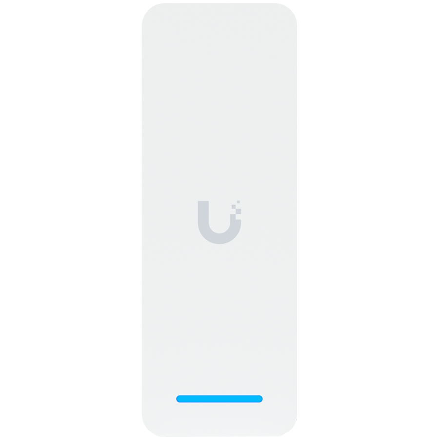 Ubiquiti Access Ultra Tamper-resistant access reader with a built-in hub for complete, single-door entry control from one device,  Lock terminal (12V/1A), Exit request input